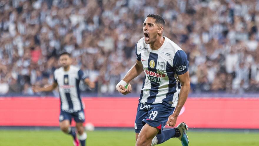 Golazo de media chilena de Pablo Sabbag en partido Alianza Lima