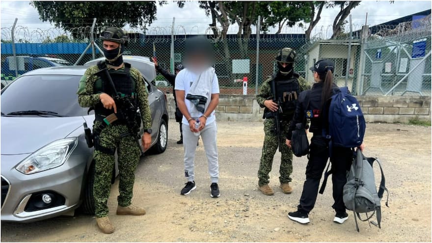 Capturan a alias Curvo en un centro comercial de Montería, Córdoba