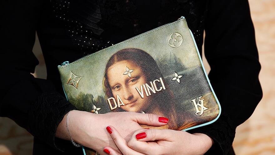 Louis Vuitton y Jeff Koons se inspiran en grandes cuadros