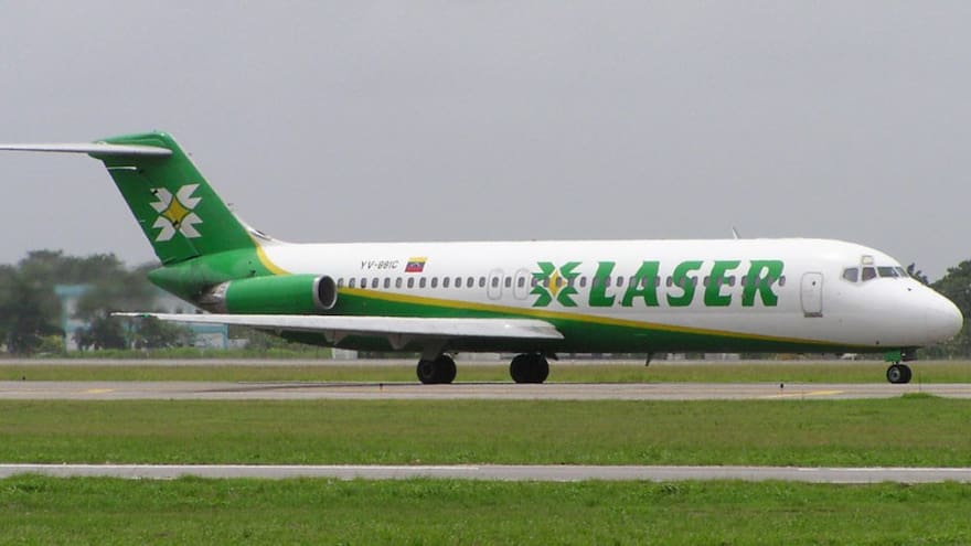 La aerolínea venezolana Laser suspende sus vuelos a Madrid hasta el 1 de diciembre