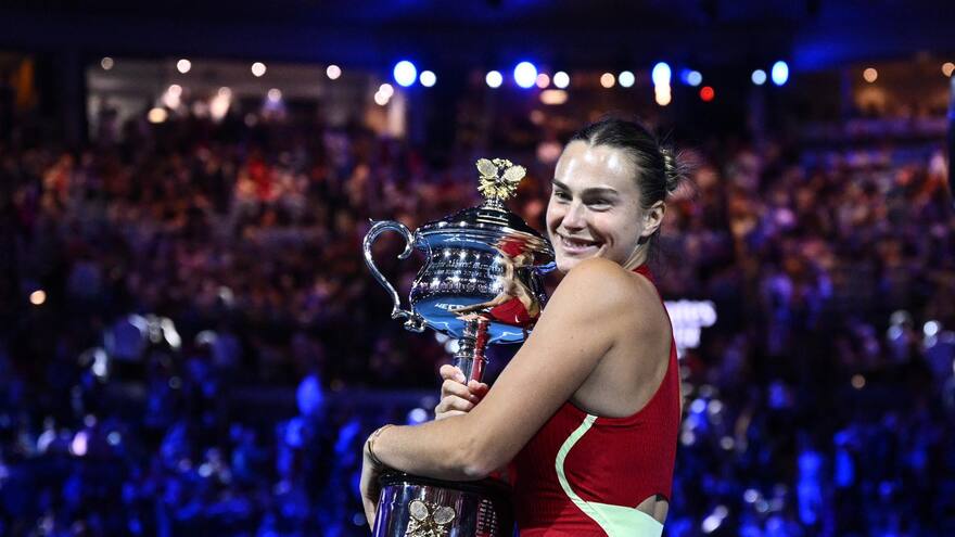 Aryna Sabalenka gana su segundo Abierto de Australia