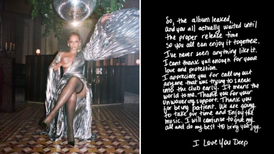 Renaissance: el nuevo álbum musical de Beyoncé inspirado en la música disco