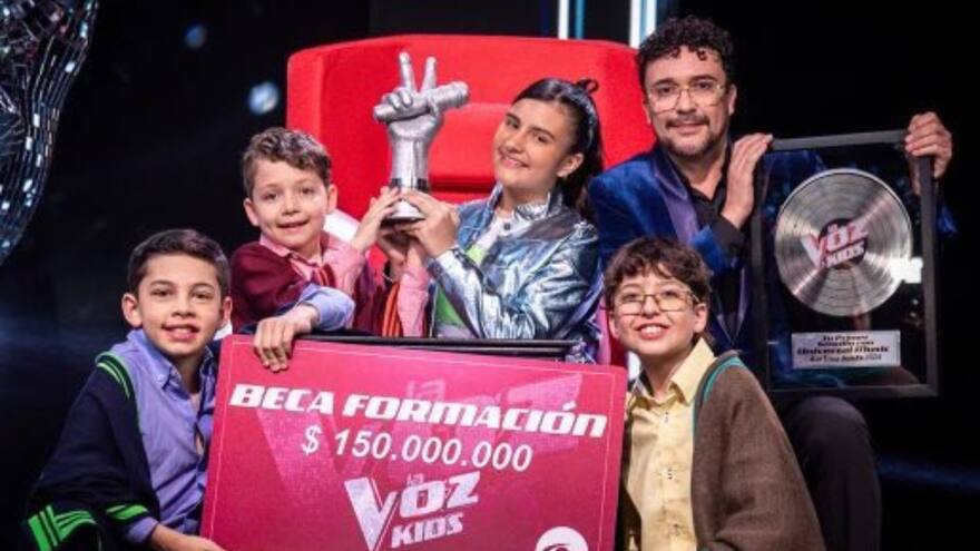 ‘Carranga Kids’, del equipo de Andrés Cepeda, ganó ‘La Voz Kids 2024’
