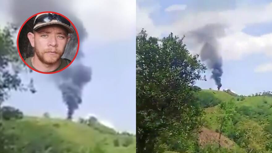 Habría muerto en combate el responsable del ataque al helicóptero de la Policía en Amalfi, Antioquia