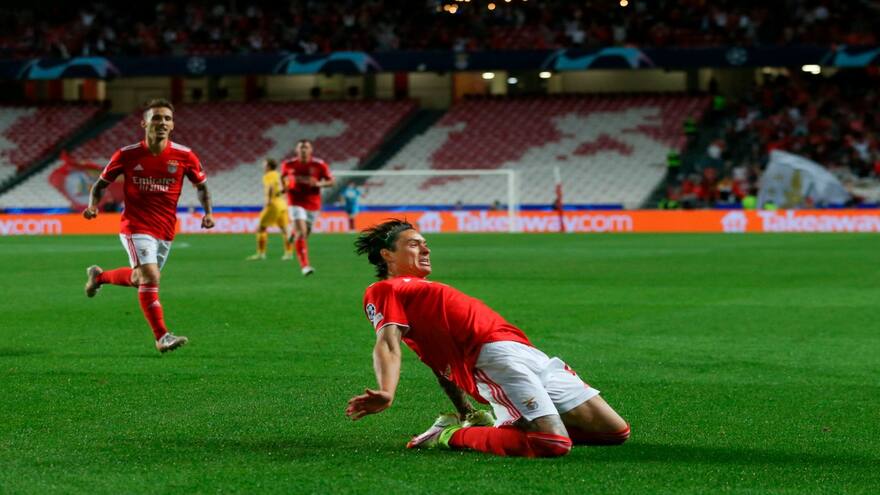 Darwin Núñez, mejor delantero de Portugal por delante de Luis Díaz y Sauer