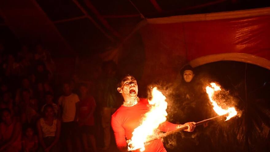 La Ruta del Circo alegra los corazones de los atlanticenses