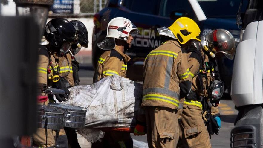 Incendio en Murcia se debió a manipulación negligente de bengalas: Policía