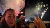 Video: Turista extranjera se enamoró de la celebración de Noche de Velitas en famoso pueblo colombiano: “Es increíble”