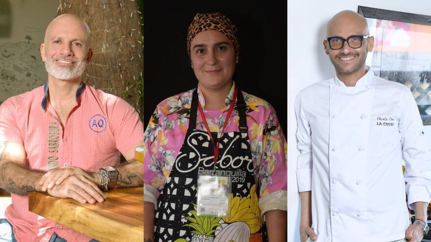 Tres costeños que sazonan la cocina nacional