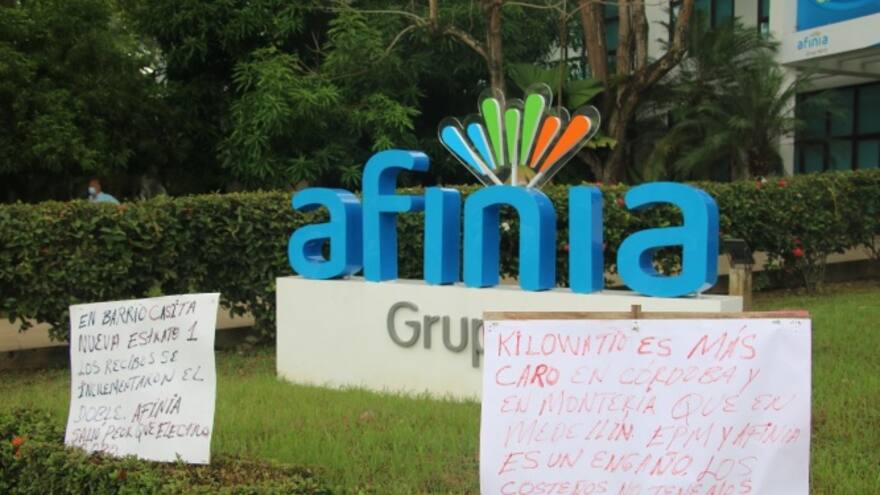 Cartagena y Montería rechazan decisión de Afinia de no bajar las tarifas