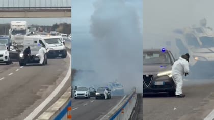 Video | Asalto a camión blindado en Italia ‘de película’: explosiones, tiroteos y persecusión