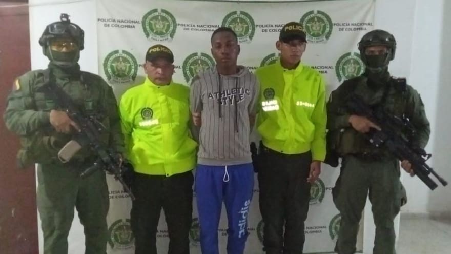 Capturan a alias Bola ocho, presunto sicario de ‘los Pachenca’ en Magdalena