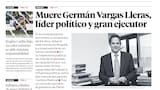 Muere Germán Vargas Lleras, líder político y gran ejecutor