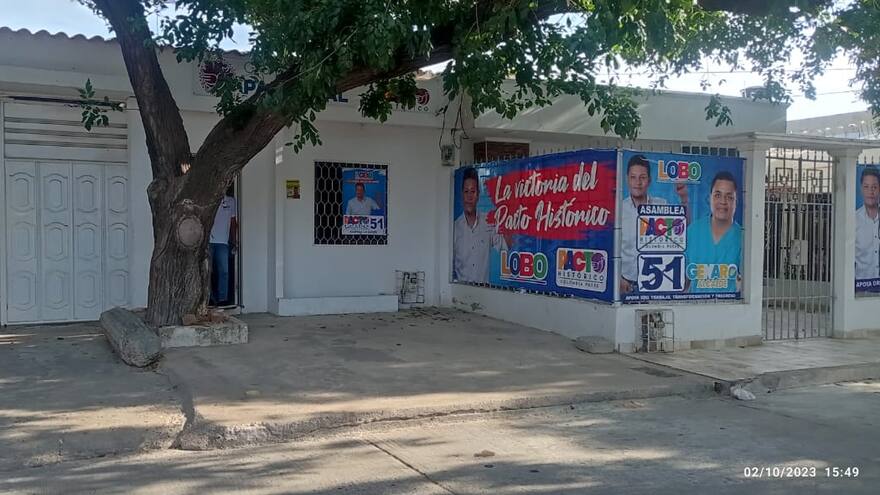 Denuncian robo en la sede del Pacto Histórico en Riohacha