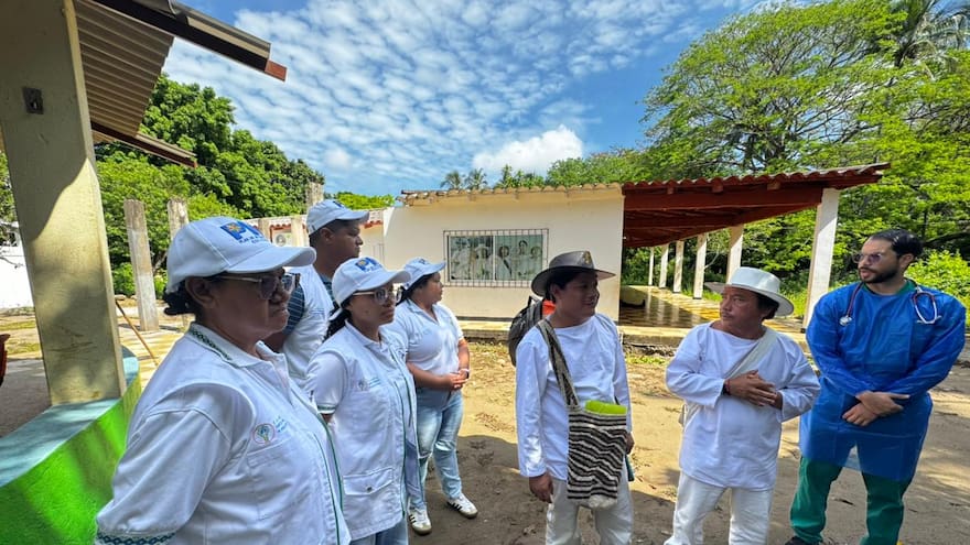 Llevan atención integral en salud a la comunidad indígena wiwa, en La Guajira