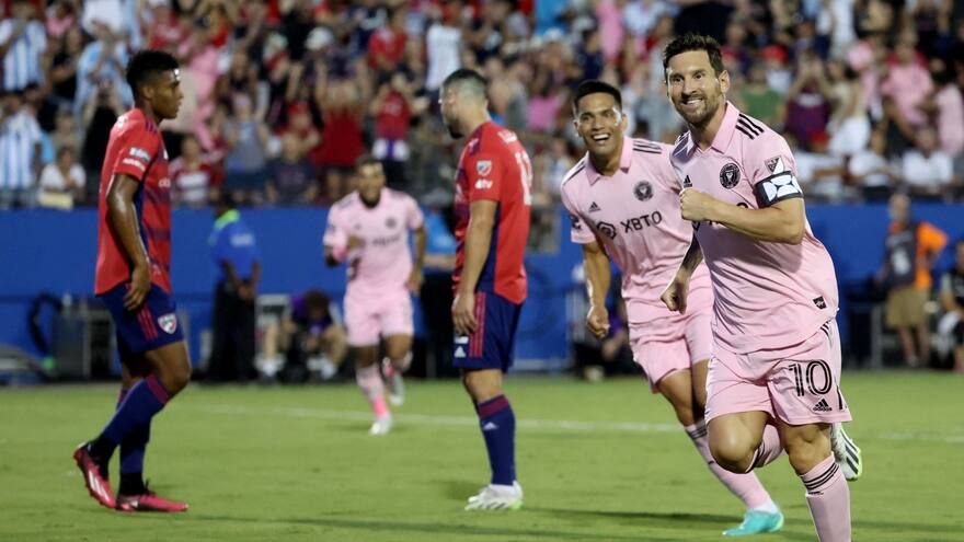 El Inter de Miami, liderado por Lionel Messi, se mide al Charlotte FC, por los cuartos de final de la Leagues Cup
