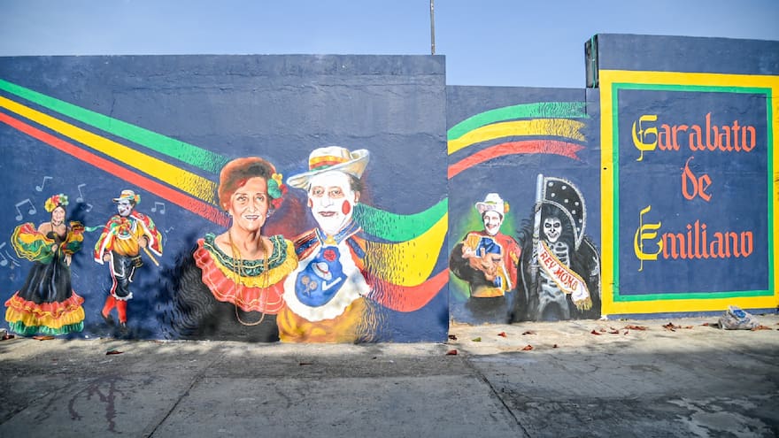El Garabato de Emiliano quedó plasmado en un mural