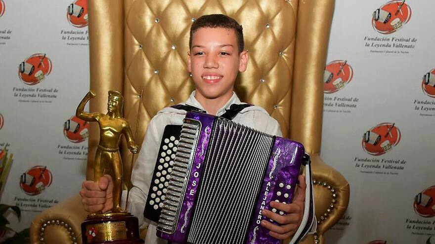 José Alejandro Aldana, nuevo Rey Vallenato Infantil
