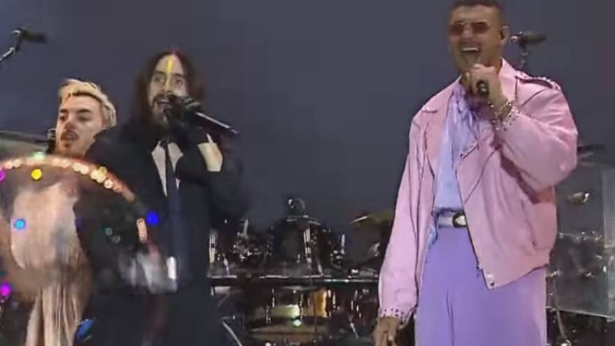 El cartagenero Manuel Medrano sorprendió al cantar con Jared Leto en el Estéreo Picnic de Bogotá