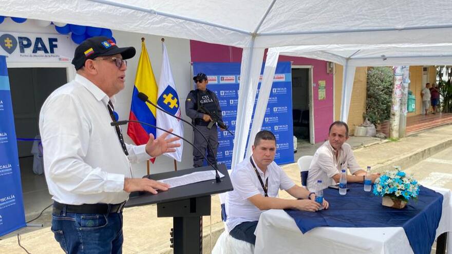 La Fiscalía General abrió un nuevo punto de atención en Colosó, Sucre