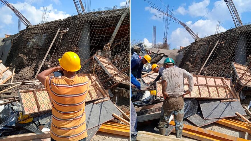 Mercado Sazón Atlántico: reportan desplome de parte de la estructura