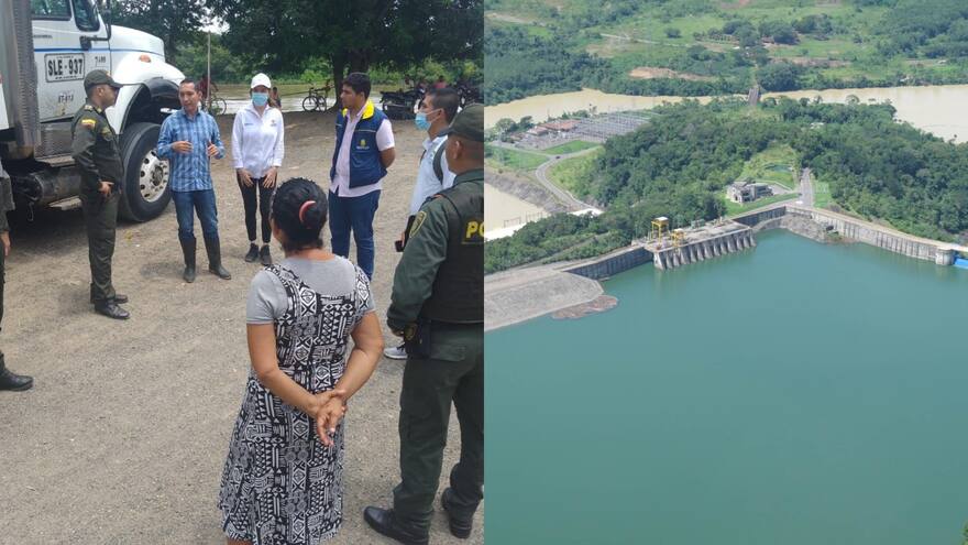 Córdoba: autoridades activan plan de emergencia por embalse Urrá a punto de desbordarse