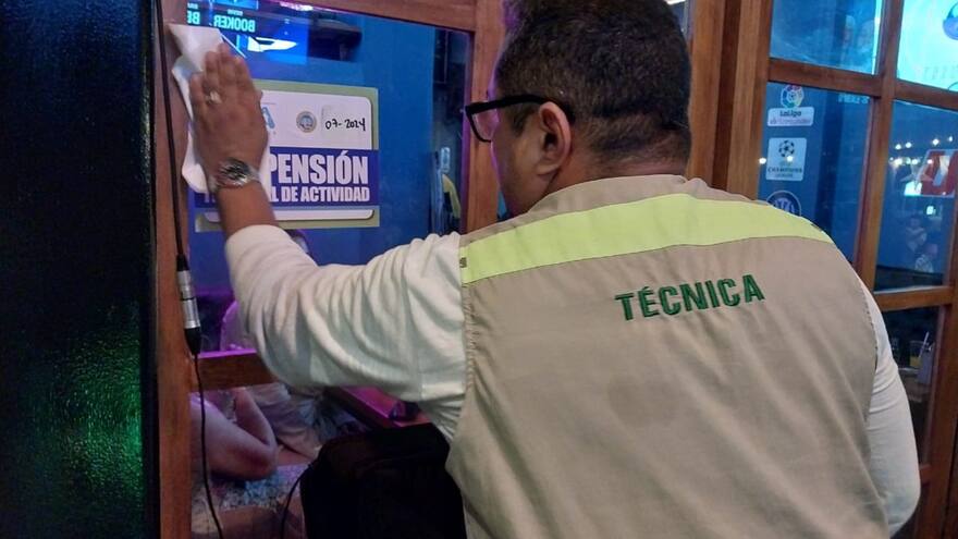 Suspendieron un bar en Cartagena por sobrepasar los decibeles permitidos