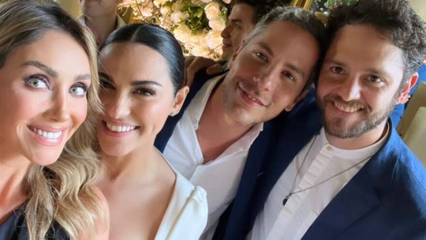 Elenco de RBD se reencontró para la boda de Maite Perroni, quien interpretó a Lupita en la novela