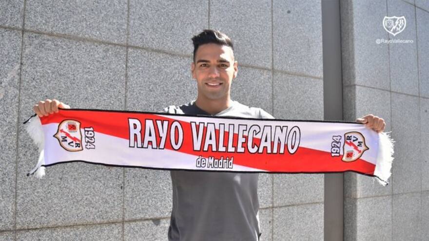 Radamel Falcao e Iván Arboleda tuvieron su primer entrenamiento con el Rayo Vallecano