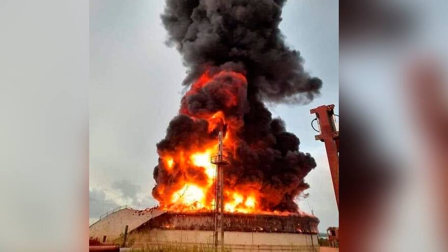 Al menos 49 heridos tras explosión de tanque de combustible en Cuba