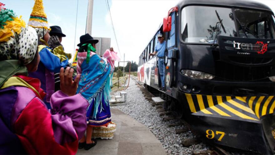 Duendes, diablos y naturaleza se mezclan en nuevo museo del tren en Ecuador