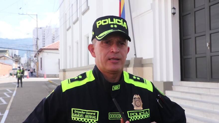 Samuel Darío Bernal, ex general de la Policía Nacional, murió mientras montaba bicicleta en la vía Tunja - Cucaita, Boyacá