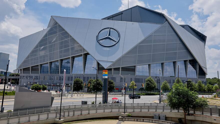Así es el Mercedes Benz Stadium, el impresionante escenario donde se inauguró la Copa América 2024