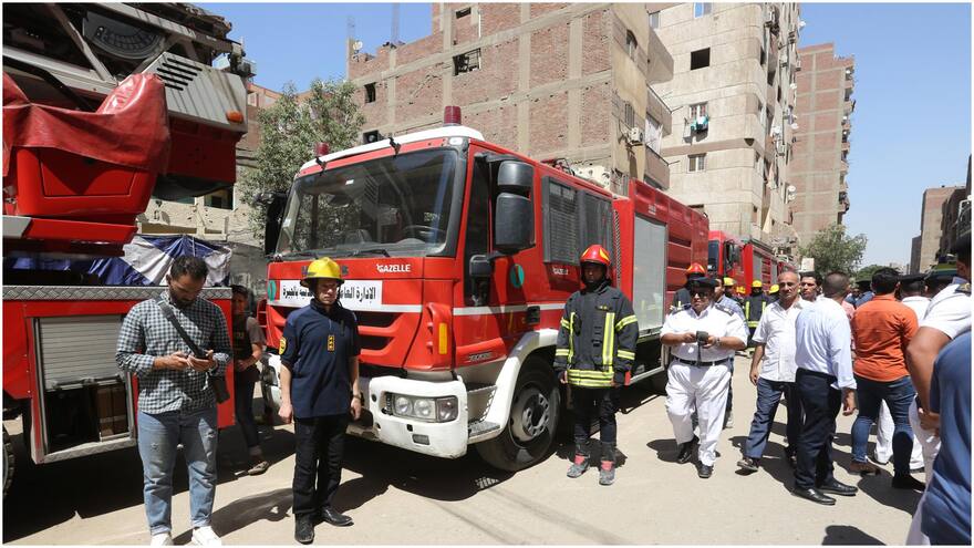 Incendio en iglesia en El Cairo, Egipto, dejó varias personas y heridas