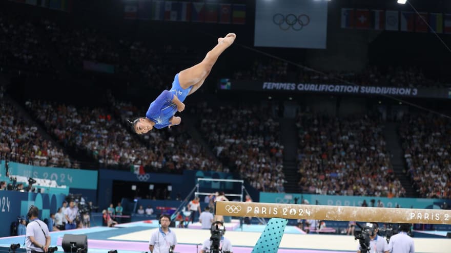 París 2024 | Luisa Blanco brilló en la gimnasia artística