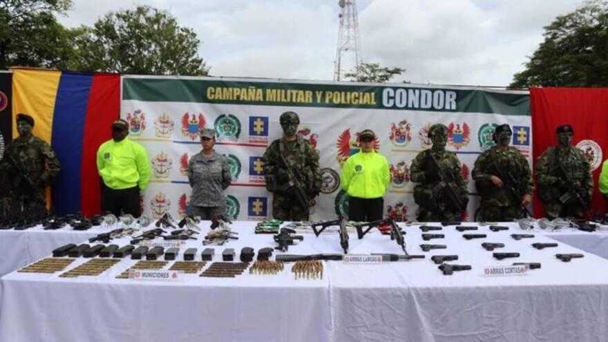 Decomisan material de guerra en Ayapel, Córdoba