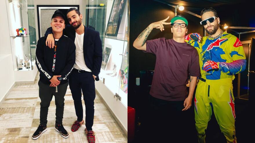 'Te quiero mucho': Maluma envió mensaje a su amigo Juan Fernando Quintero