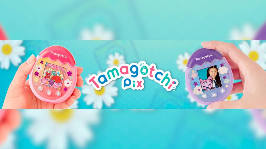 Tamagotchi vuelve renovado con cámara y botones táctiles