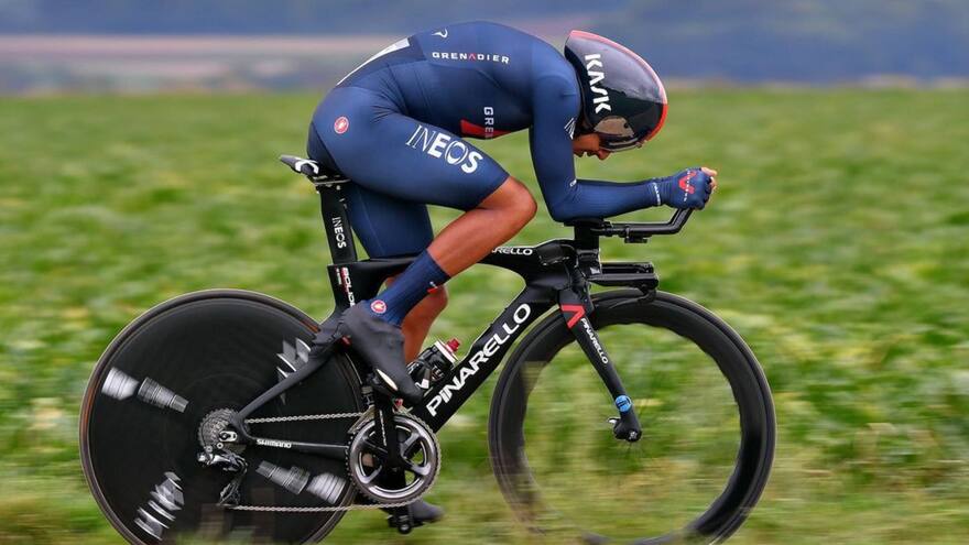 Se accidenta otro ciclista colombiano y está en la misma clínica de Egan