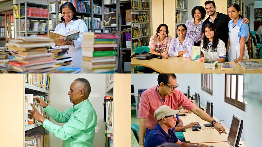 La fascinación del idioma se respira desde las bibliotecas