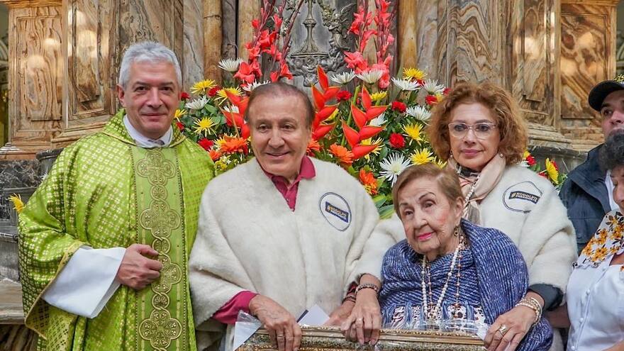 Rodolfo pidió perdón a la Virgen de Chiquinquirá