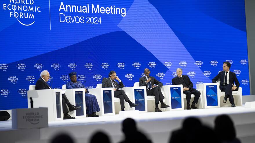Foro Davos prevé en 2030 la tasa de crecimiento económico más baja en 30 años