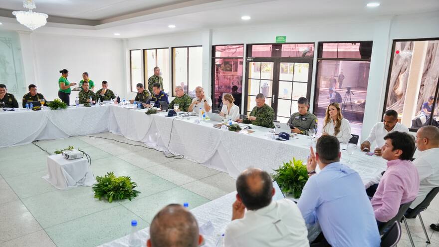Gobernantes presentan a mindefensa necesidades de seguridad en el Cesar