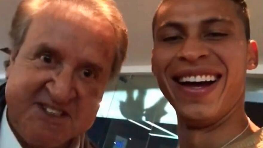 Alexis Pérez, emocionado por conocer a ‘Quico’