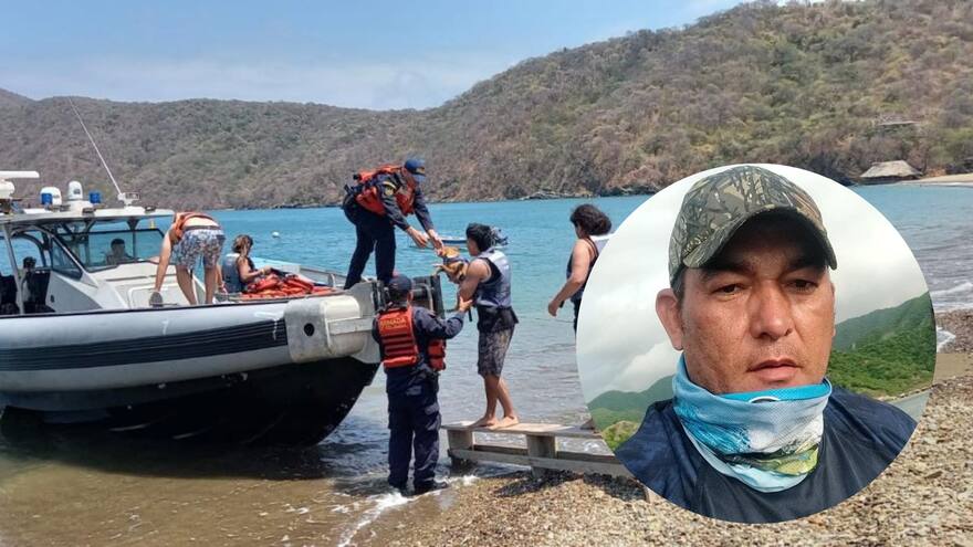 ¿Quién es el hombre que rescató a los turistas en naufragio de Santa Marta?