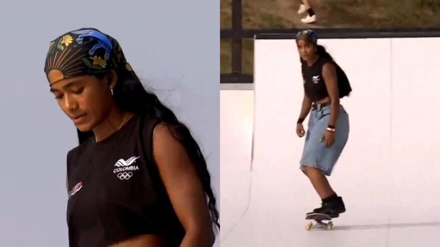 La skater Jazmín Álvarez es la primera baja de Colombia en Juegos Olímpicos