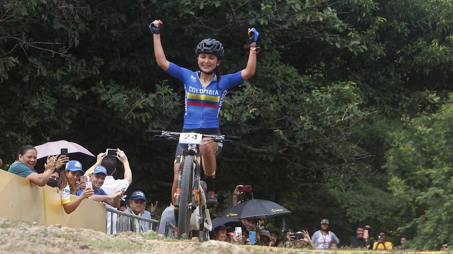 Juegos Bolivarianos 2022: María José Salamanca captura el oro en ciclomontañismo