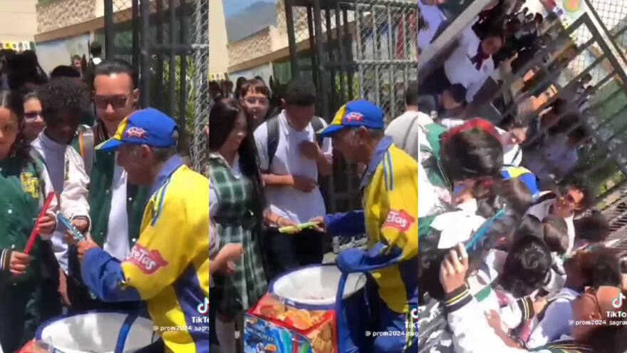 Estudiantes de colegio compraron todos los Bonice a vendedor en Antioquia
