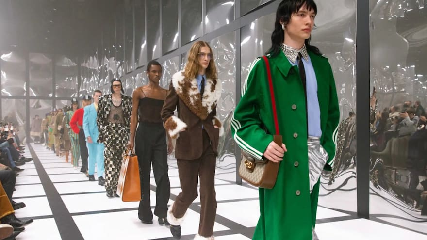 La moda de los años 80 y 90 se apoderó de la pasarela de Milán