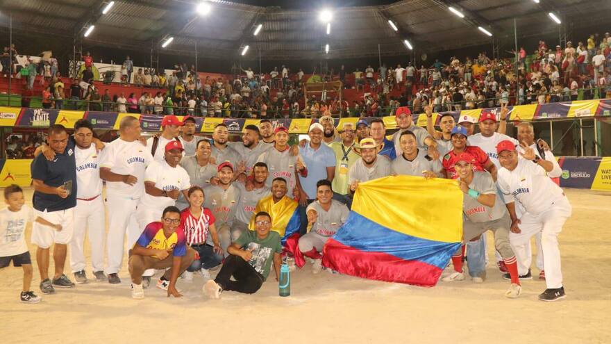 Selección Colombia de Sóftbol de Mayores clasificó a la XVIII Copa Mundial